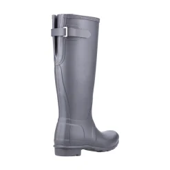 Hunter Original Tall Back Adjustable Womens Wellington Boots - Black