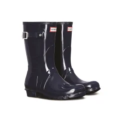 Hunter Original Womens Short Wellington - Navy