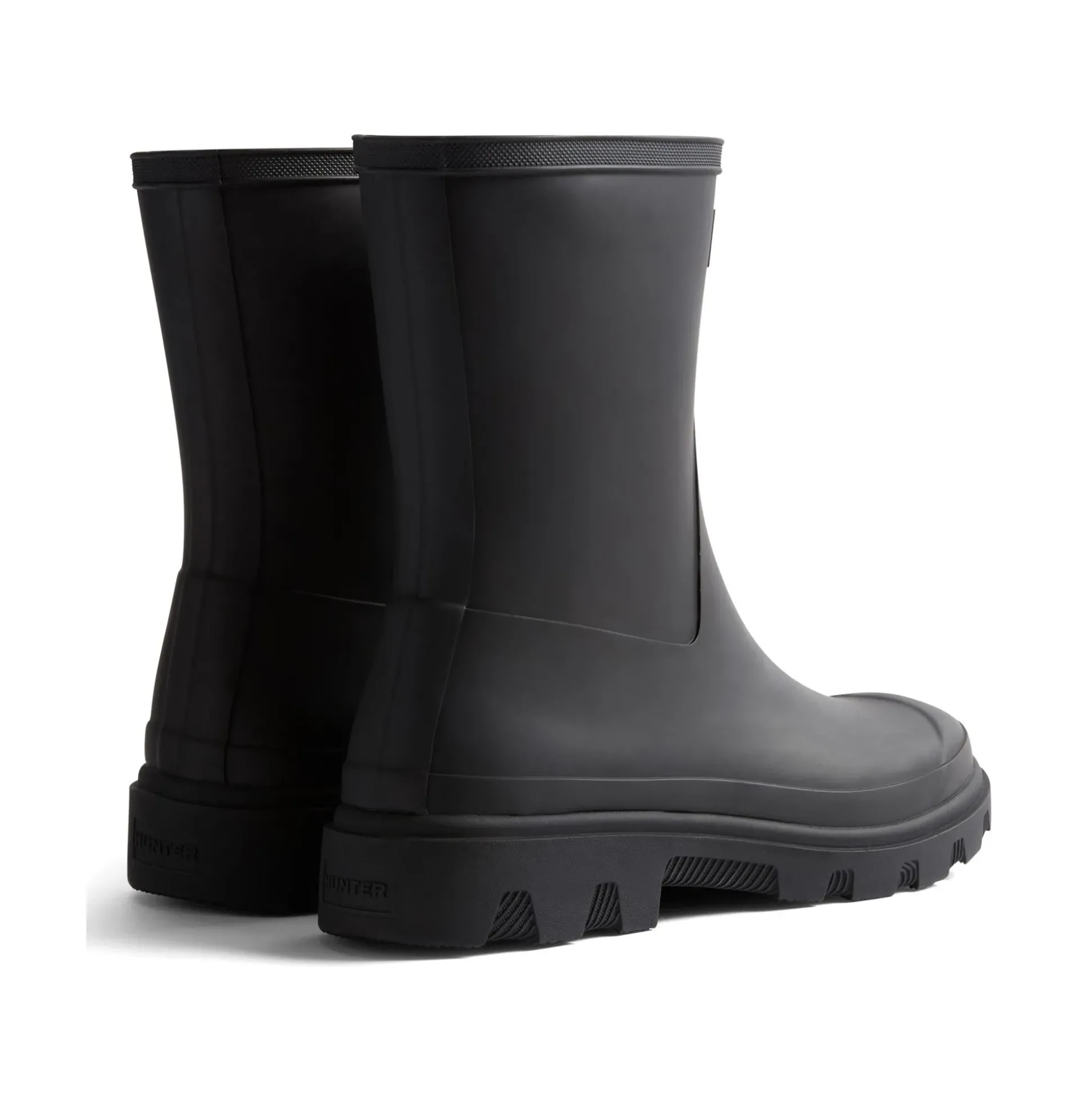 Hunter Unisex Downpour Short Boot Mens - Black