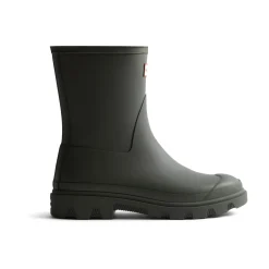 Hunter Unisex Downpour Short Boot Mens - Dark Olive