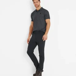 Hurstead Mens Softshell Walking Trousers Regular - Black