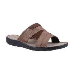 Hush Puppies Archer Mens Mule Sandal - Tan