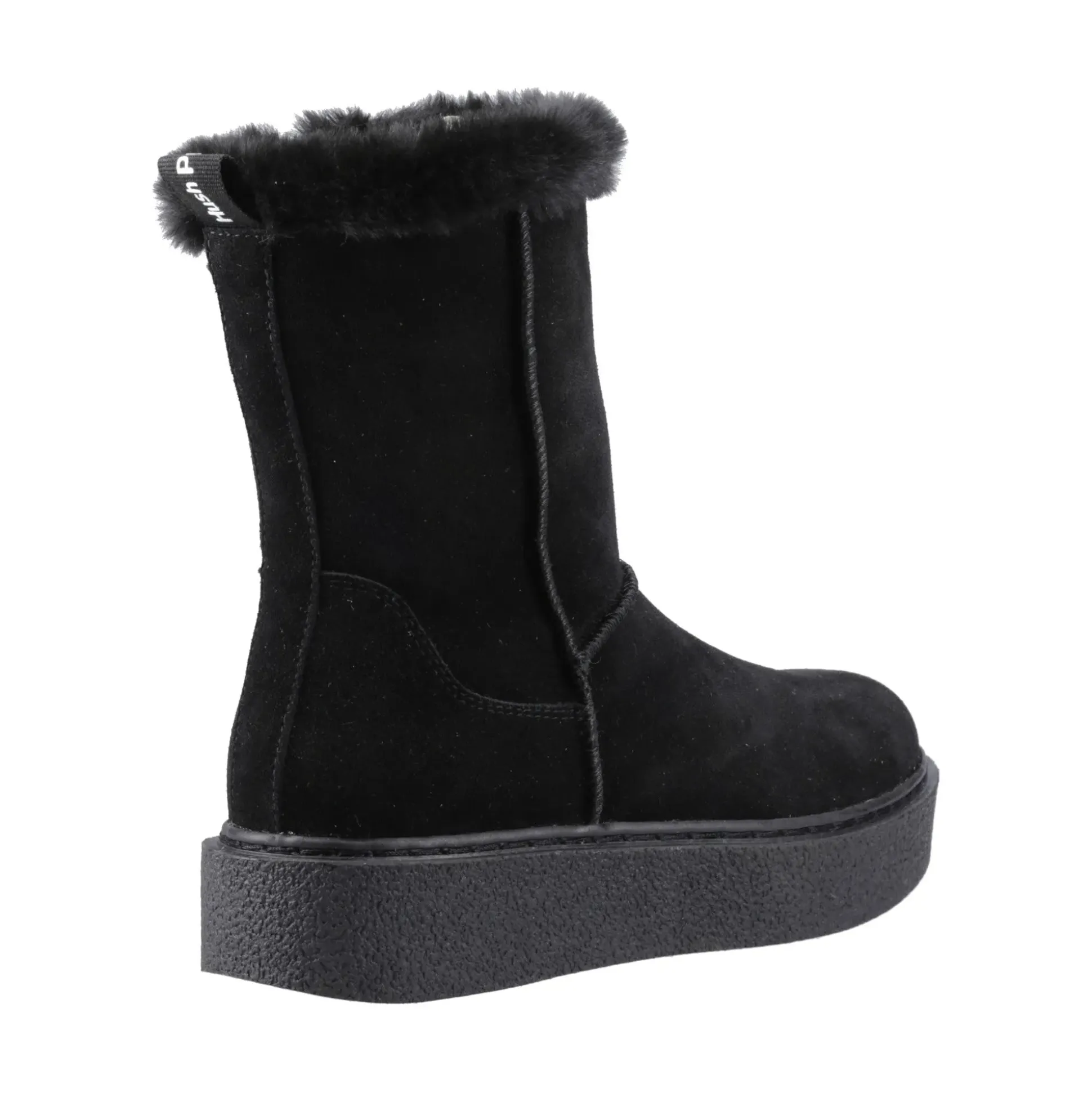 Hush Puppies Becca Mid Boot Womens - Black
