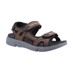 Hush Puppies Castro Mens Sandal - Brown