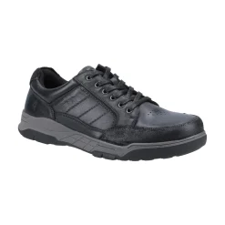 Hush Puppies Finley Mens Shoe - Black