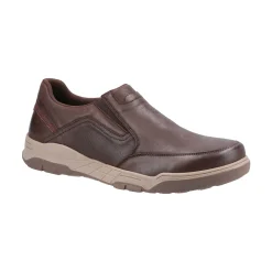 Hush Puppies Fletcher Mens Shoe - Coffee