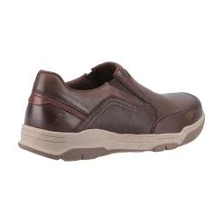 Hush Puppies Fletcher Mens Shoe - Coffee