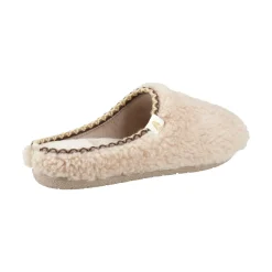 Hush Puppies Good Slipper Teddy Mule Womens - Beige