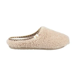 Hush Puppies Good Slipper Teddy Mule Womens - Beige