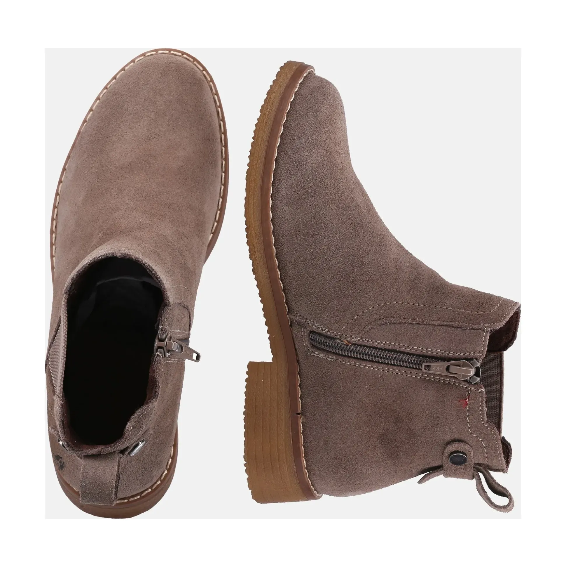Hush Puppies Maddy Ladies Ankle Boots Womens - Grey