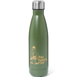 Hydrate 0.5l Bottle Flask- Khaki/Apricot