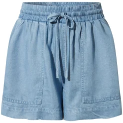 Jessica Womens Tencel Lyocel Shorts - Faded Indigo