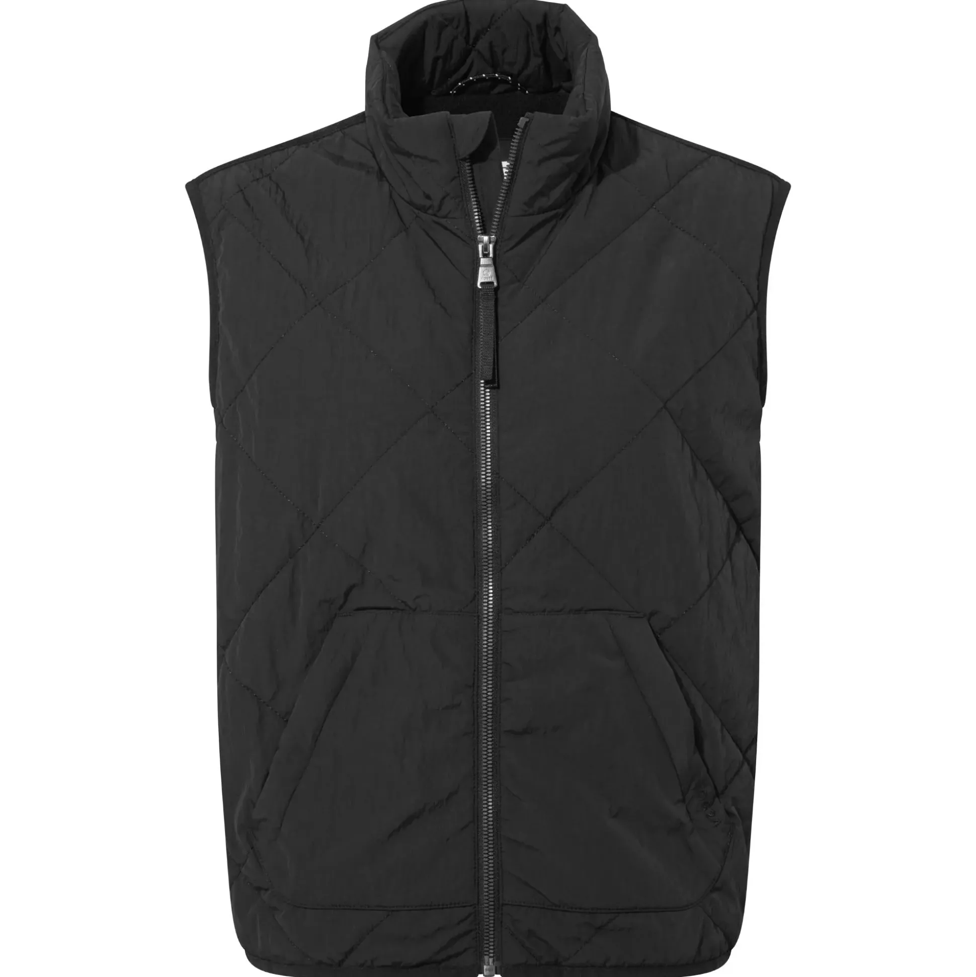 Juni Womens Relaxed Fit Shower Resistant Insulated Gilet - Black