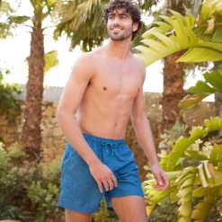 Kai Mens Swimshorts - Night Sea Sketch Print