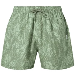 Kai Mens Swimshorts - Pistachio Palm Print