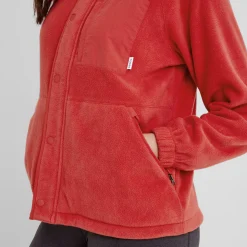 Kayford Womens Microfleece Jacket - Cranberry