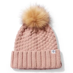 Keeley Knit Hat - Faded Pink