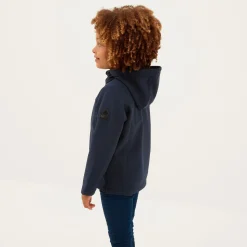 Koroma Kids Softshell Hooded Jacket - Navy