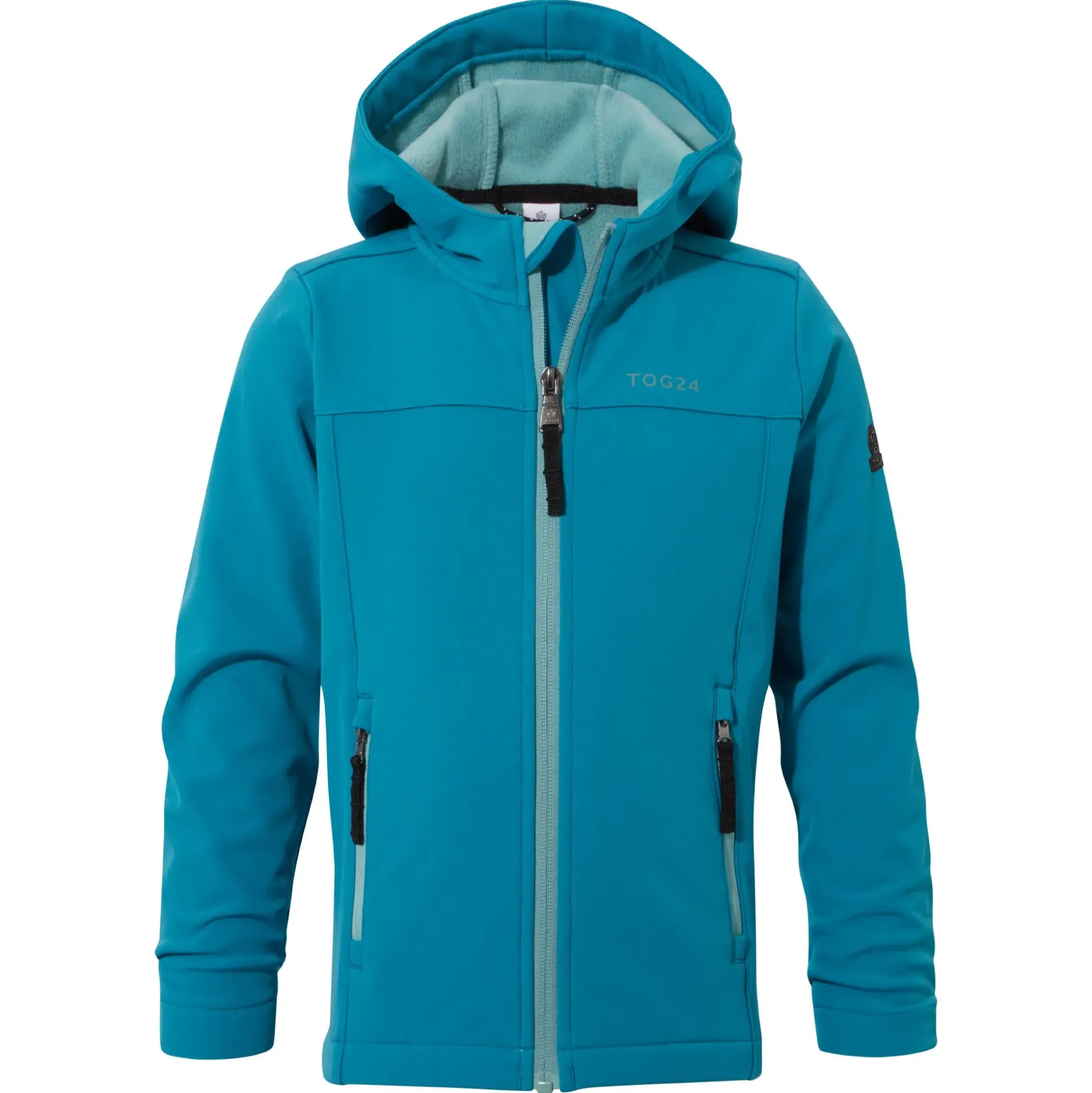 Koroma Kids Softshell Hooded Jacket - Mosaic Blue