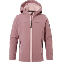 Koroma Kids Softshell Hooded Jacket - Mauve