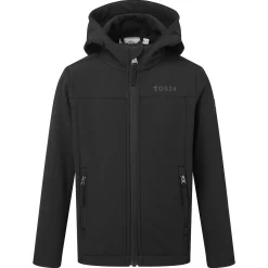 Koroma Kids Softshell Hooded Jacket - Black