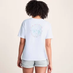 Lakeside Womens 100% Cotton Supersoft Relaxed Fit T-Shirt - Optic White