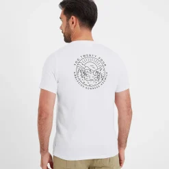 Lakes Mens 100% Cotton Supersoft T-Shirt - White