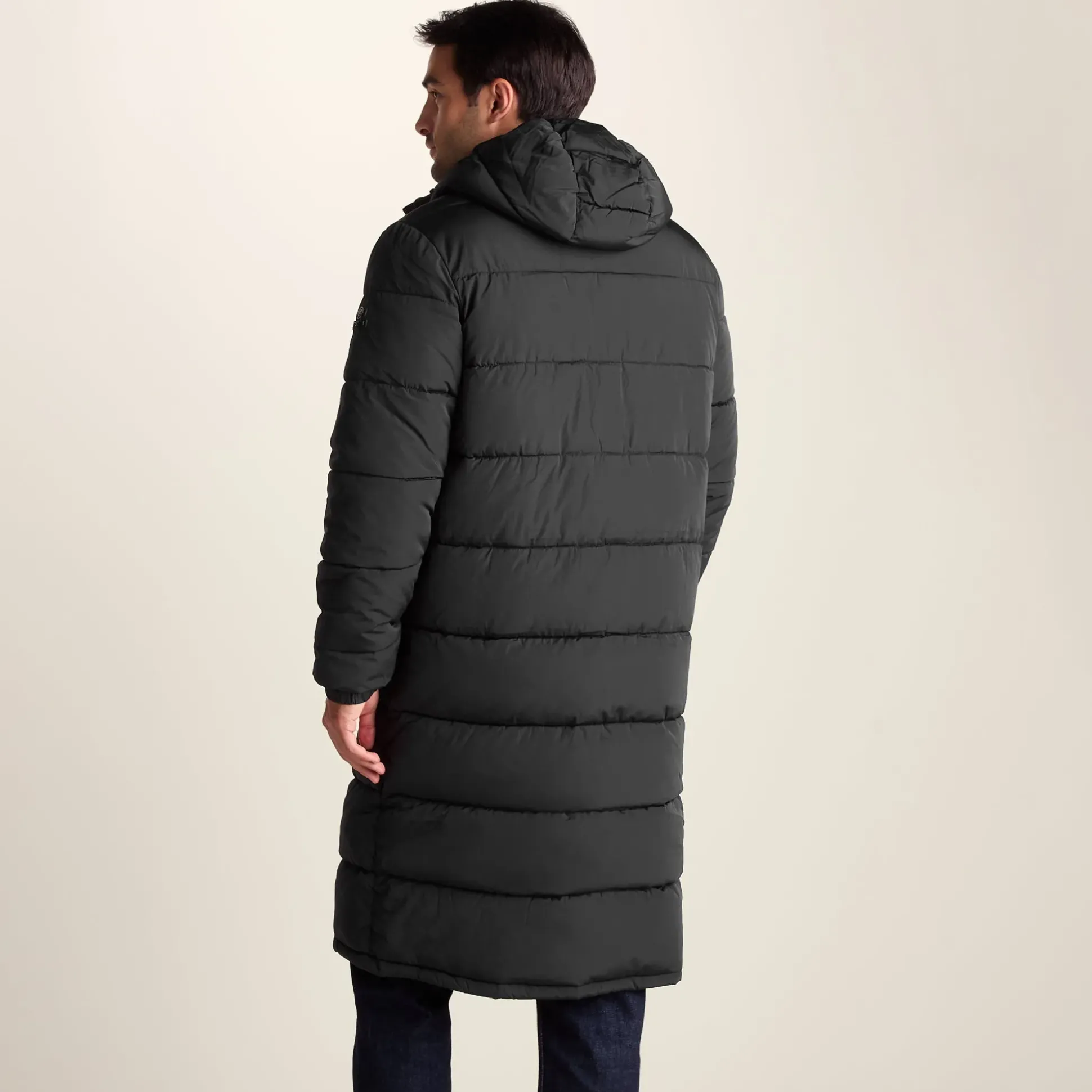 Langrick Mens Long Insulated Jacket - Black