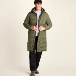 Langrick Mens Long Insulated Jacket - Khaki