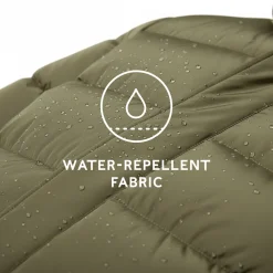 Langrick Mens Long Insulated Jacket - Khaki