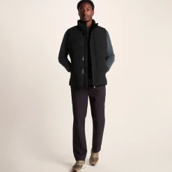 Leighton Mens Shower Resistant Insulated Gilet - Black