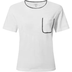 Liana Womens 100% Cotton Supersoft T-Shirt - Optic White