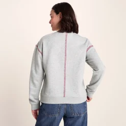 Lillia Womens Supersoft Sweat - Light Grey Marl