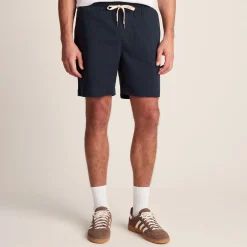 Loredo Mens Cotton Blend Shorts - Dark Indigo