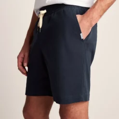Loredo Mens Cotton Blend Shorts - Dark Indigo