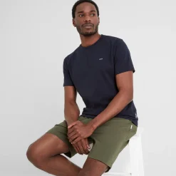 Loredo Mens Cotton Blend Shorts - Forage Green