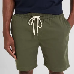 Loredo Mens Cotton Blend Shorts - Forage Green