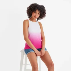Louise Womens Vest - Hibiscus Pink