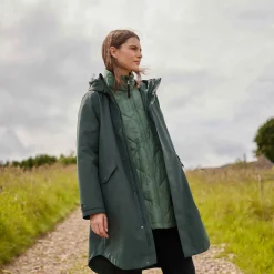 Lyra Womens Waterproof 3in1 Jacket - Racing Green