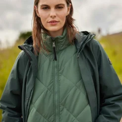 Lyra Womens Waterproof 3in1 Jacket - Racing Green