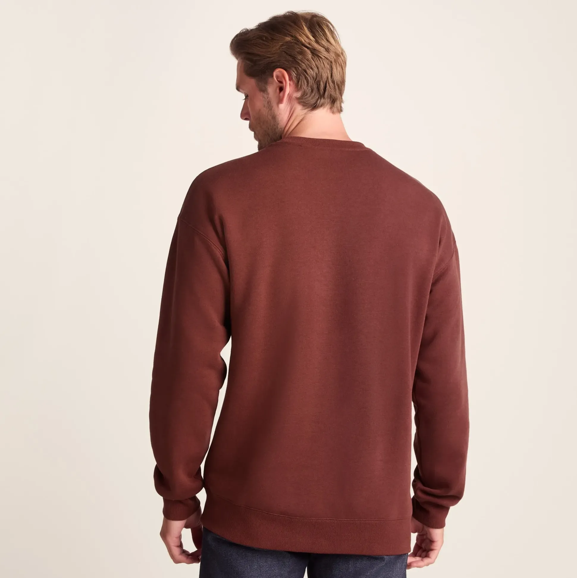 Lytham Mens Supersoft Sweat - Port