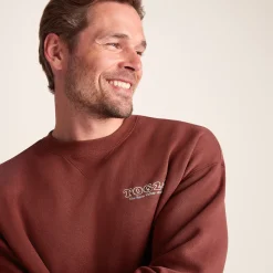 Lytham Mens Supersoft Sweat - Port