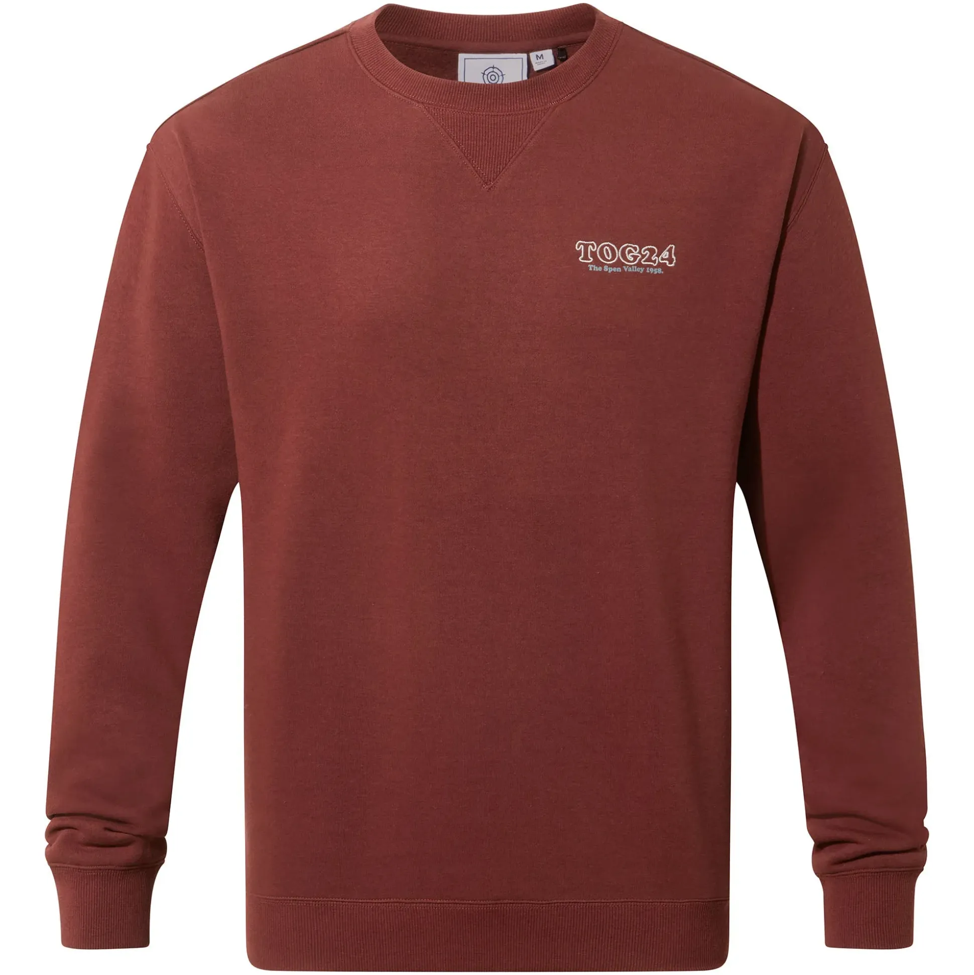 Lytham Mens Supersoft Sweat - Port