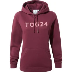 Magdalen Womens Supersoft Overhead Hoody - Burgundy