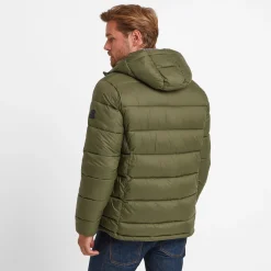 Maloney Mens Wind Resistant Insulated Jacket - Khaki