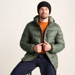 Maloney Mens Wind Resistant Insulated Jacket - Light Forest