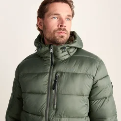 Maloney Mens Wind Resistant Insulated Jacket - Light Forest