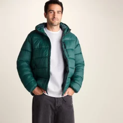 Maloney Mens Wind Resistant Insulated Jacket - Dark Turquoise