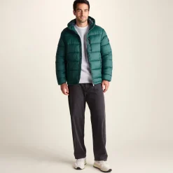 Maloney Mens Wind Resistant Insulated Jacket - Dark Turquoise