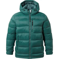 Maloney Mens Wind Resistant Insulated Jacket - Dark Turquoise